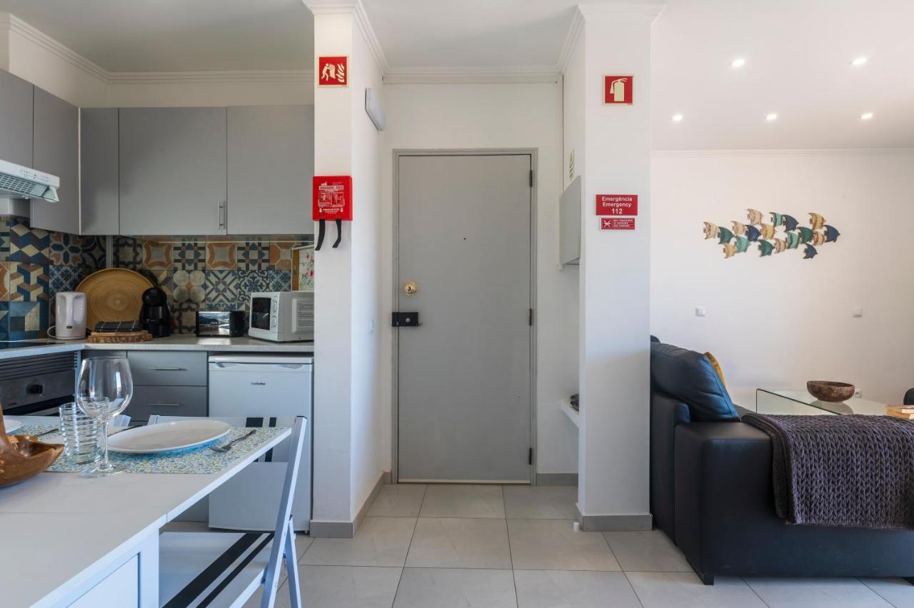 Sea View T1 Apartment - Free Wifi - Swimming Pool Albufeira Extérieur photo